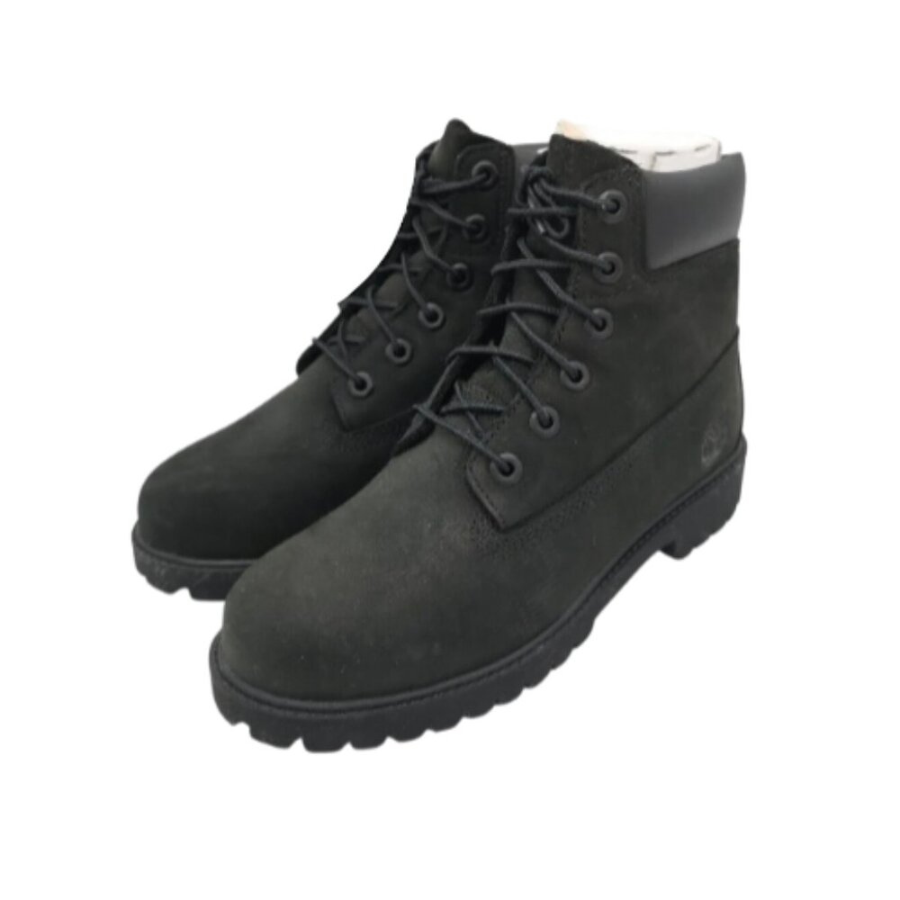 Timberland Kid's Black 6 Inch Premium Waterproof Boots WOMENS Size - 5 - Picture 3 of 6
